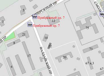 Валдайский пр., д. 22. Северный административный округ. Район Левобережный.