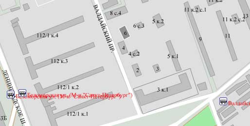 Валдайский пр., д. 6. Северный административный округ. Район Левобережный.