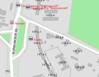 Варшавское ш., д. 147, корп. 2. Южный административный округ. Район Чертаново Южное.