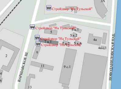 Варшавское шоссе, д.7, кор.1. Южный административный округ. Район Донской.