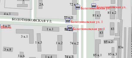 Варшавское шоссе, д.74, корп. 1. Южный административный округ. Район Нагорный.