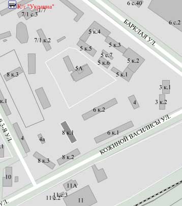 Василисы Кожиной ул., д. 8, корп. 1. Западный административный округ. Район Филевский парк.