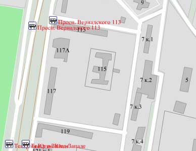 Проспект Вернадского, д. 113. Западный административный округ. Район Тропарево-Никулино.