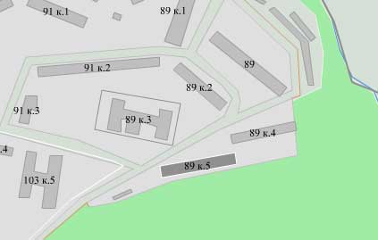 Вернадского просп., д. 89, корп. 5. Западный административный округ. Район Тропарево-Никулино.