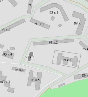 Вернадского просп., д. 91, корп. 3. Западный административный округ. Район Тропарево-Никулино.