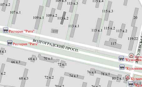 Волгоградский пр-т. д. 113, корп. 2. Юго-Восточный округ. Район Кузьминки.