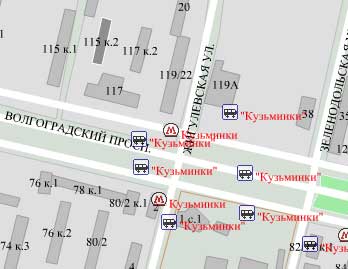 Волгоградский пр-т. д. 115, корп. 2. Юго-Восточный округ. Район Кузьминки.