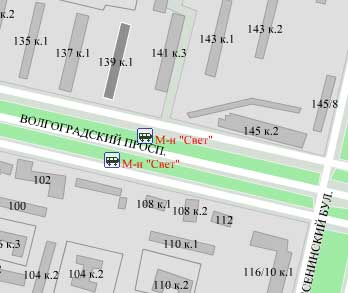 Волгоградский пр-т. д. 139, корп. 1. Юго-Восточный округ. Район Кузьминки.