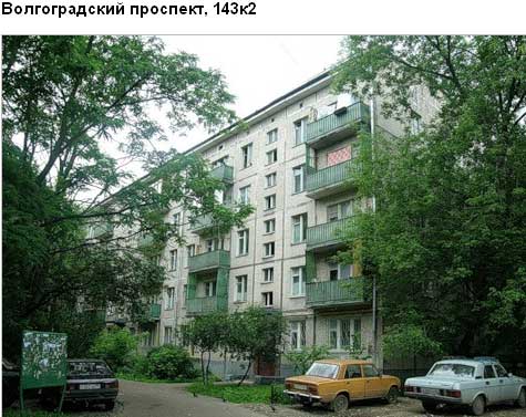Волгоградский пр-т. д. 143, корп. 2. Юго-Восточный округ. Район Кузьминки.