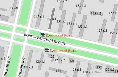 Волгоградский пр-т. д. 149, корп. 1. Юго-Восточный округ. Район Кузьминки.