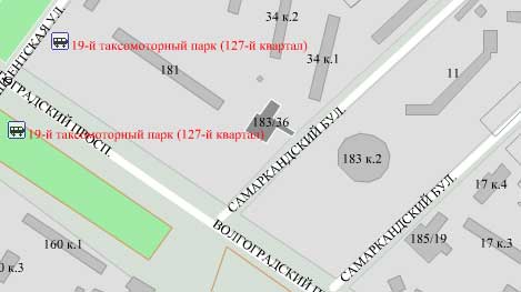 Волгоградский пр-т. д. 183/36. Юго-Восточный округ. Район Выхино-Жулебино.