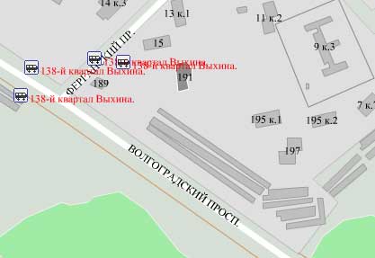 Волгоградский пр-т. д. 191. Юго-Восточный округ. Район Выхино-Жулебино.