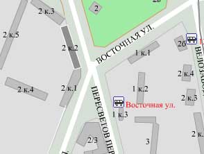 Восточная ул. д. 2, корп. 2. Южный административный округ. Район Даниловский. 