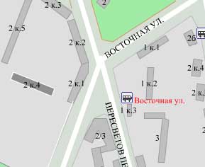Восточная ул. д. 2, корп. 4. Южный административный округ. Район Даниловский. 