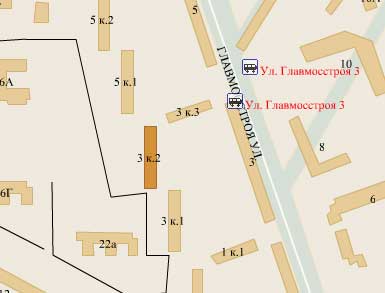 Улица Главмосстроя, дом 3, корп. 2. Западный округ. Район Солнцево.