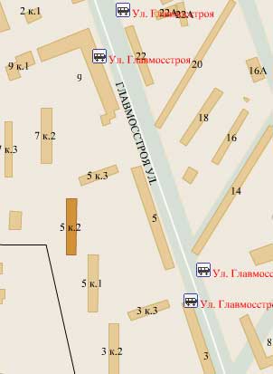 Улица Главмосстроя, дом 5, корп. 2. Западный округ. Район Солнцево.