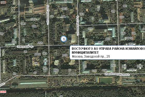Муниципалитет района Измайлово, Восточный административный округ
