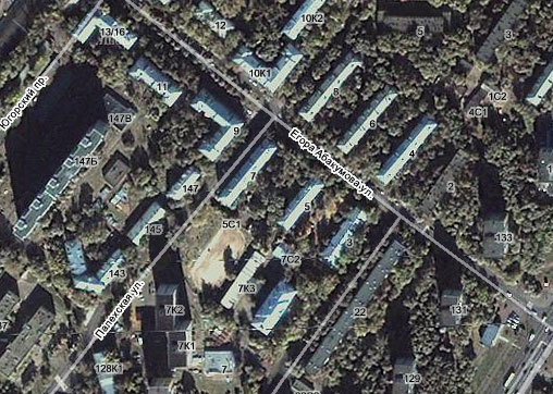 Дома Москвы по улицам. Егора Абакумова ул.