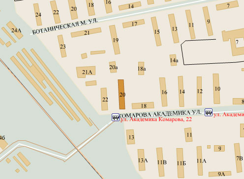Район Марфино (СВАО), Академика Комарова ул., 20