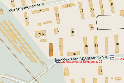 Район Марфино (СВАО), Академика Комарова ул., 22