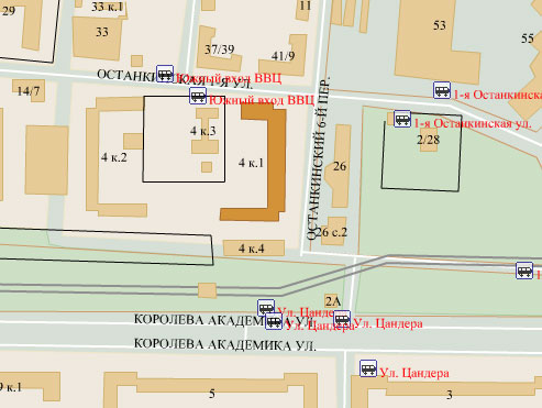 Район Останкинский (СВАО), Академика Королева ул., д. 4, корп. 1