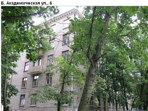 Район Коптево (САО), Академическая Б. ул., д. 6