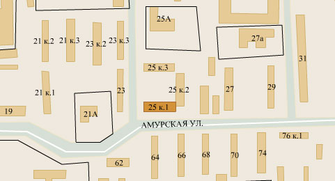 Район Гольяново (ВАО), Амурская ул., д. 25, корп. 1