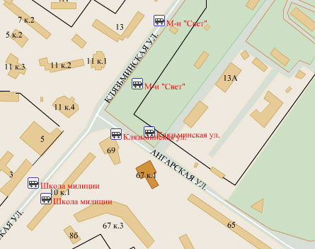 Район Дмитровский (САО), Ангарская ул., д. 67, корп. 1