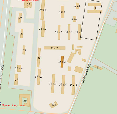 Район Нагатинский затон (ЮАО), Андропова просп., д. 35, корп. 2
