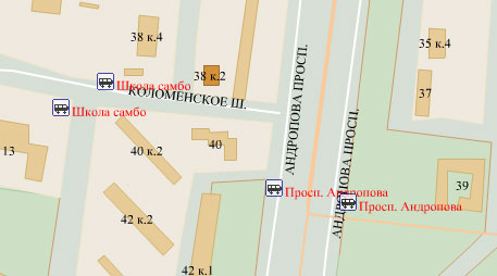 Район Нагатино-Садовники (ЮАО), Андропова просп., д. 40