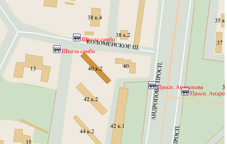 Район Нагатино-Садовники (ЮАО), Андропова просп., д. 40, корп. 2