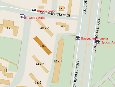 Район Нагатино-Садовники (ЮАО), Андропова просп., д. 42, корп. 2