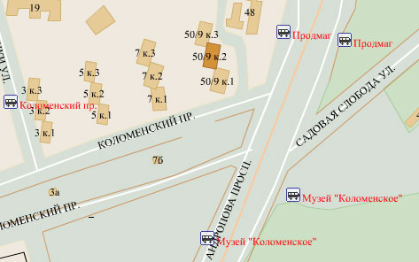 Район Нагатино-Садовники (ЮАО), Андропова просп., д. 50/9, корп. 2