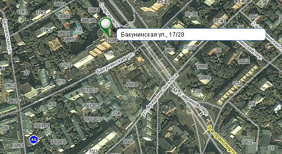Бакунинская ул