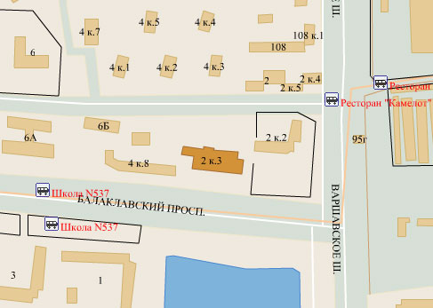 Район Нагорный (ЮАО), Балаклавский пр-т, д. 2, корп. 3