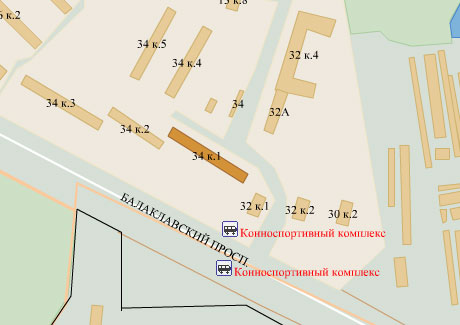 Район Зюзино (ЮЗАО), Балаклавский пр-т, д. 34, корп. 1