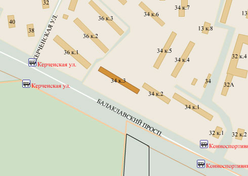 Район Зюзино (ЮЗАО), Балаклавский пр-т, д. 34, корп. 3
