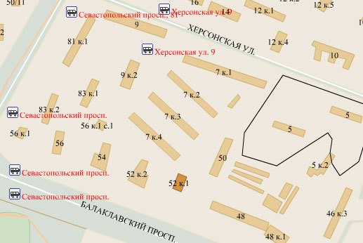 Район Зюзино (ЮЗАО), Балаклавский пр-т, д. 52, корп. 1