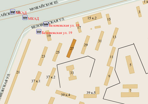 Район Можайский (ЗАО), Беловежская ул., д. 27