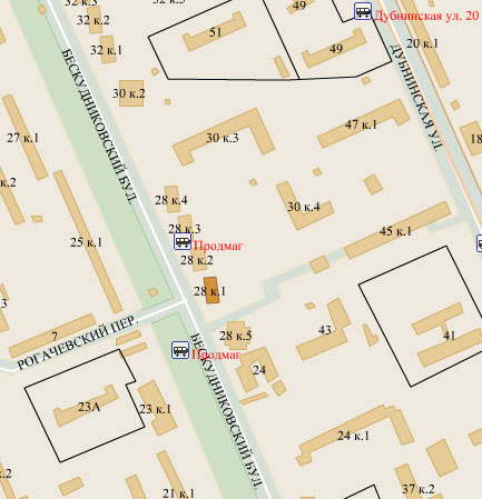 Район Бескудниковский (САО), Бескудниковский б-р, д. 28, корп. 1
