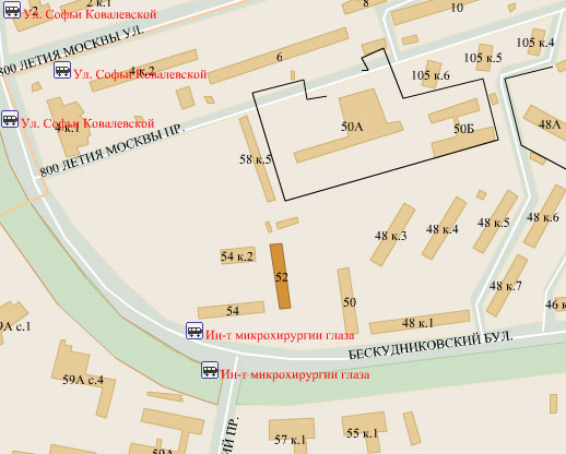 Район Бескудниковский (САО), Бескудниковский б-р, д. 52