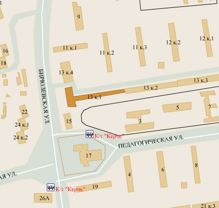 Район Бирюлево Восточное (ЮАО), Бирюлевская ул., д. 13, корп. 1