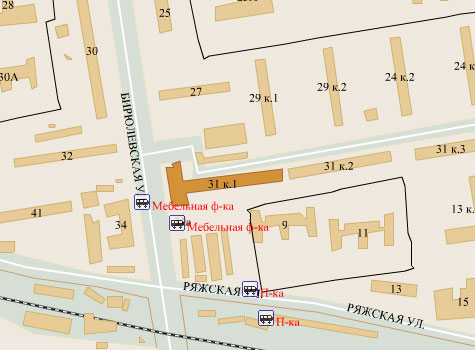 Район Бирюлево Восточное (ЮАО), Бирюлевская ул., д. 31, корп. 1