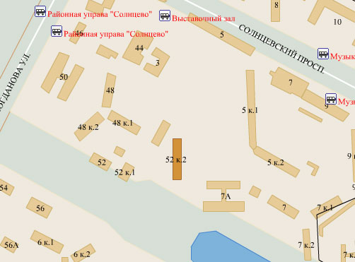 Район Солнцево (ЗАО), Богданова ул., д. 52