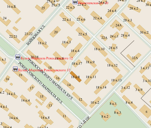 Район Богородское (ВАО), Бойцовая ул., д. 18, корп. 8