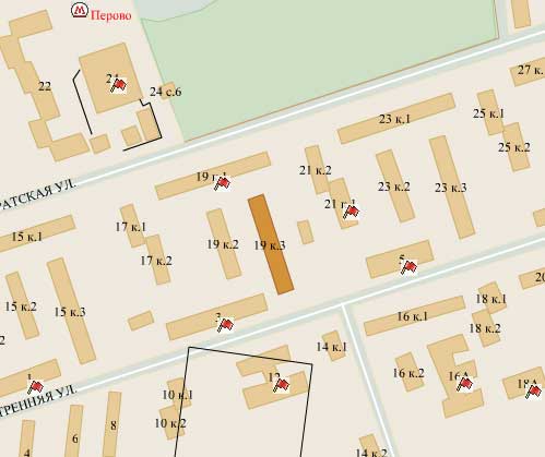 Район Новогиреево (ВАО), Братская ул., д. 19, корп. 3