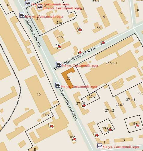 Район Соколиная гора (ВАО), Буденного просп., д. 25