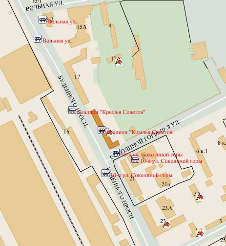 Район Соколиная гора (ВАО), Буденного просп., д. 19