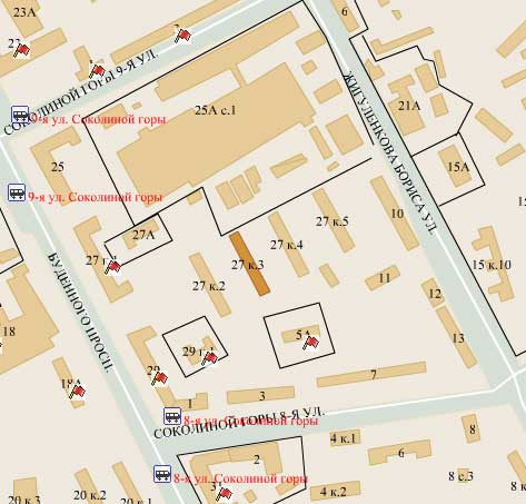 Район Соколиная гора (ВАО), Буденного просп., д. 27, корп. 3