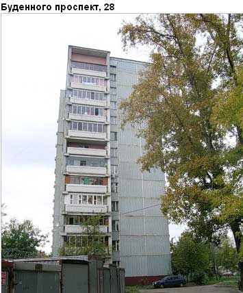 Район Соколиная гора (ВАО), Буденного просп., д. 28